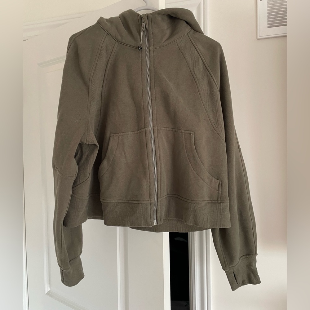 lululemon athletica Olive Green Sweater